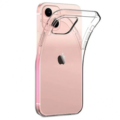 Accesorii Telefoane - Husa telefon APPLE iPhone 14 Clear Silicone, 1.5 mm Anti fall