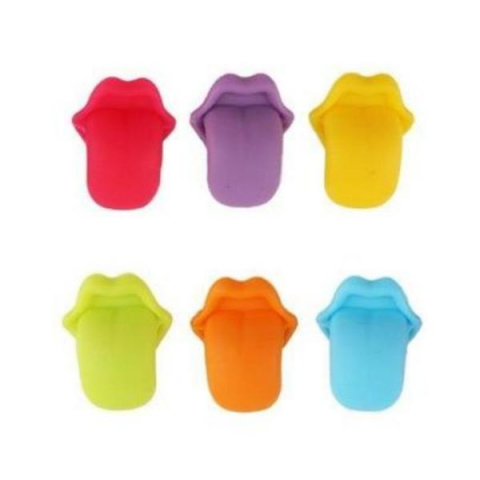 Home & Deco - Identificatoare/markere pahare, 6 bucati - pentru a personaliza fiecare pahar