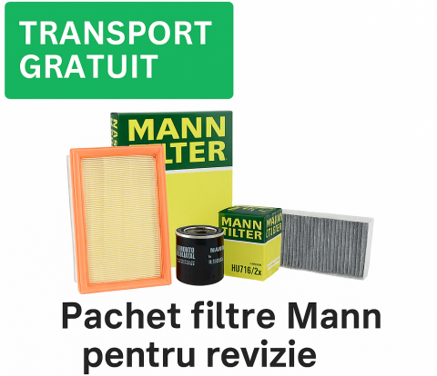Produse cu transport gratuit – livrare rapidă și fără costuri - Pachet filtre MANN pentru revizie Opel Astra 1.7 CDTI (aer, ulei, combustibil, polen)  / TRANSPORT GRATUIT