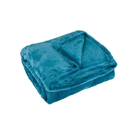 Patura Coccolino, moale si pufoasa pentru 2 persoane, 200X230 cm, Turquoise [3]