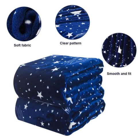 Home & Deco - Patura Galaxy, moale si pufoasa, pat dublu, 200x230 cm