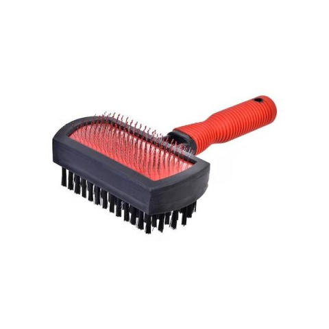 Curatenie & Intretinere - Perie tesala dubla pentru pisici si caini