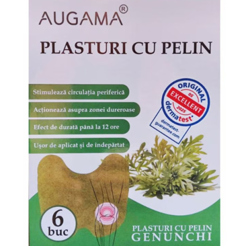 Produse Cosmetice - Plasturi cu pelin pentru genunchi – set 6 bucati