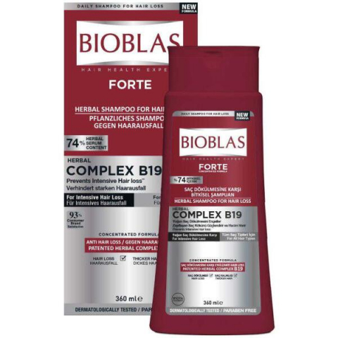 Produse Cosmetice - Sampon Anticaderea parului Bioblas Forte, 360 ml