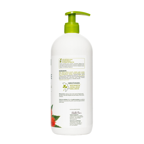 Produse Cosmetice - Sampon pentru toate tipurile de par cu urzica organica si ulei de ricin Cosmeplant, 1000 ml