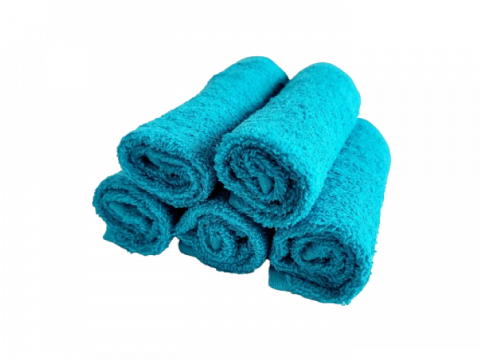 Set 10 prosoape pentru bucatarie, 30x30 cm, 100% bumbac, Turquoise [4]