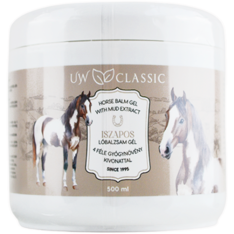 Produse Cosmetice - Uw Gel Balsam 500ml Puterea Calului Extract Namol