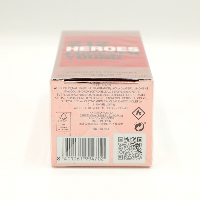 Carolina Herrera 212 Heroes Forever Young Eau De Parfum 50 ml [4]