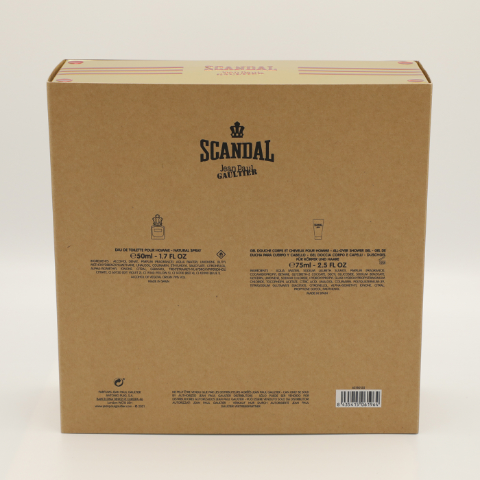 Jean Paul Gaultier Scandal Pour Homme EDT 50 ml + SG 75 ml [4]