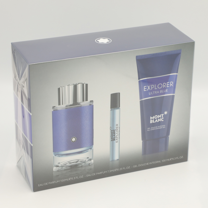 Mont Blanc Explorer Ultra Blue EDP 100 ml + EDP MINI 7.5 ml + SG 100 ml [4]