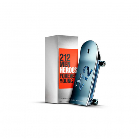 Parfumuri pentru barbati - Carolina Herrera 212 Men Heroes Forever Young EDT 90 ml + EDT MINI 10 ml