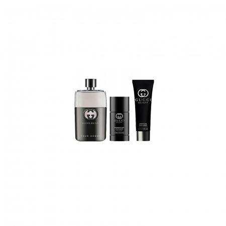 Seturi cadou - Gucci Guilty Pour Homme EDT 90 ml + DST 75 ml + SG 50 ml (man)