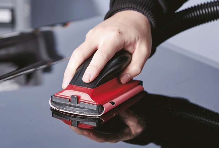 Kit bloc de slefuire manuala cu accesorii concave/convexe, 70 x 200mm/ 70 x 125 mm ShineMate [2]