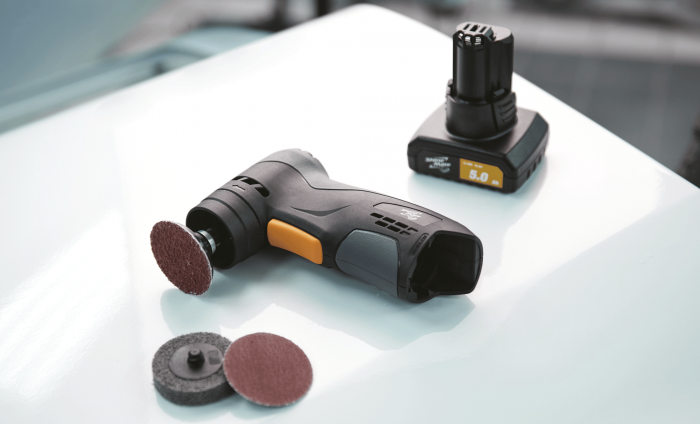 Kit  Slefuitor rotativ ROLOC - EB202A, acumulator 10,8V, ShineMate [3]