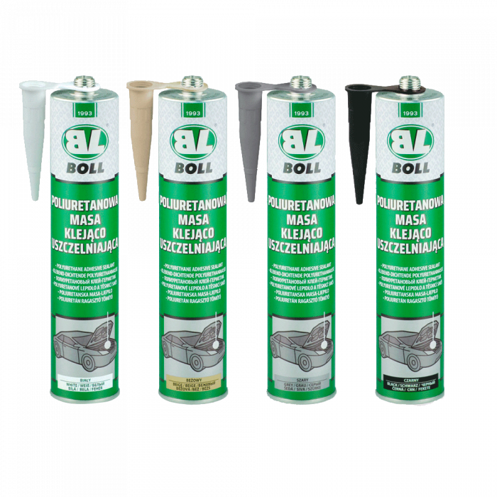 Mastic poliuretanic, gri / negru / alb / bej, 310 / 600 ml, Boll [2]