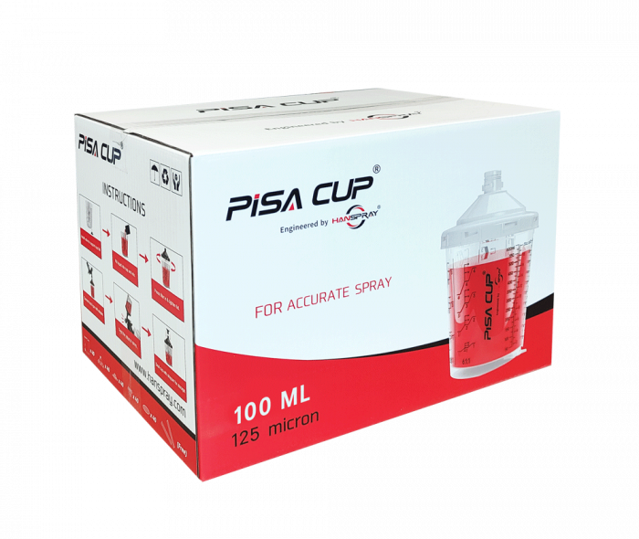 Pahare de mixare HARD, cu aspiratie naturala  - Pisa Cup [3]