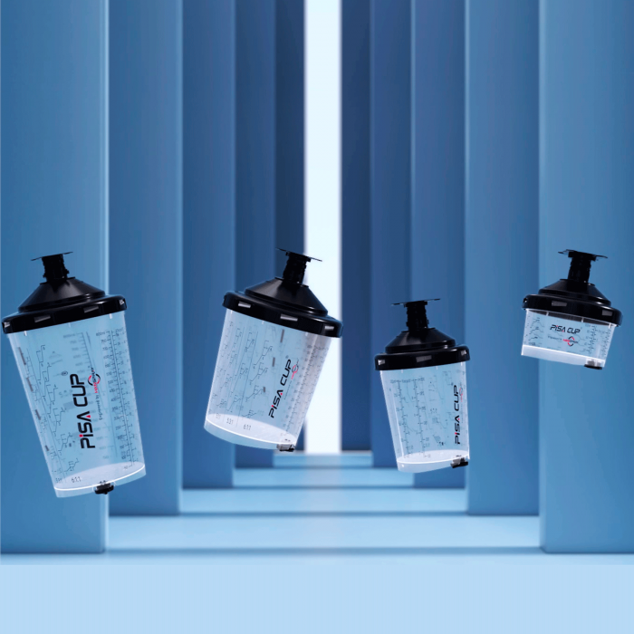 Pahare de mixare HARD, cu aspiratie naturala  - Pisa Cup [2]