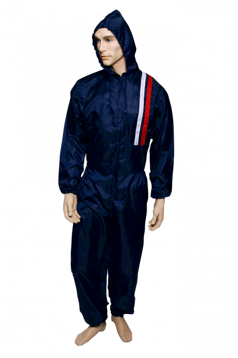 Salopeta vopsitor, bleumarin nylon-Teflon, reutilizabila, durabila, XS-3XL, Pelatec [1]