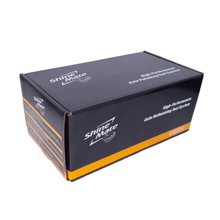 Șlefuitor orbital electric, tip rindea, brushless, 70 x 198 mm, orbită 3 mm, cablu detașabil, ShineMate [3]