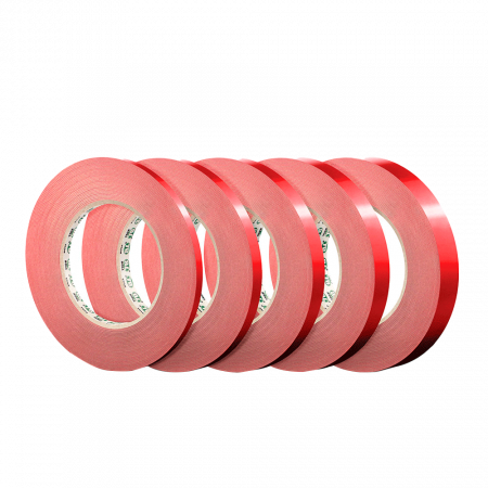 Izolare | Mascare - Banda dublu adeziva acrilica premium, 3, 6, 9,12,15,19 mm x 5m / x 10 m, Boll