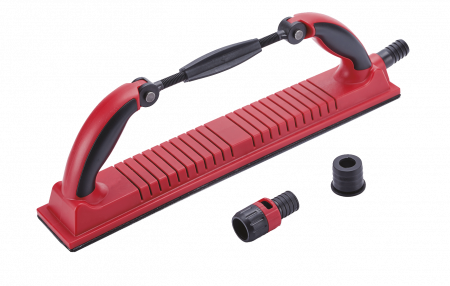 Rindele si tampoane de slefuire - Bloc de slefuire manuala, fexibil, aspiratie, 70 x 400 mm, ShineMate