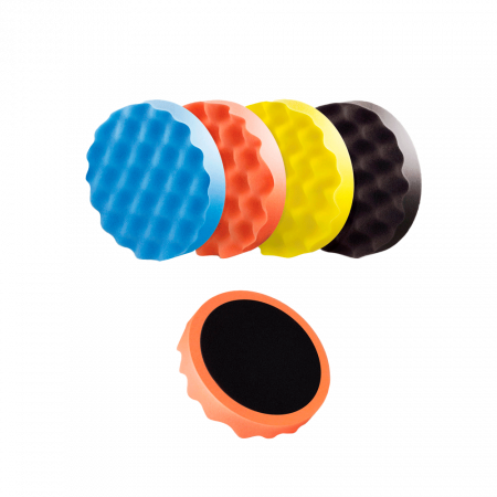 Polishare - Burete de polișat cu prindere VELCRO, 150 mm / 25 mm