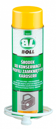 Conservanti caroserie - Ceara pentru cavitati - Spray, alb / chihlimbar, 500 ml, Boll