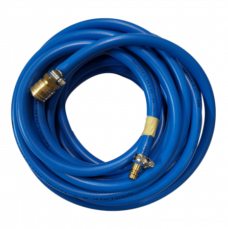 Accesorii vopsire - Furtun cabină vopsire, 10 m/15 m, cu insertie colier mecanic, Kemtex