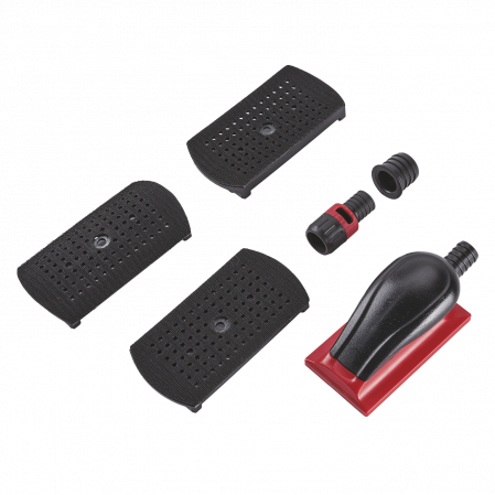 Rindele si tampoane de slefuire - Kit bloc de slefuire manuala cu accesorii concave/convexe, 70 x 200mm/ 70 x 125 mm ShineMate