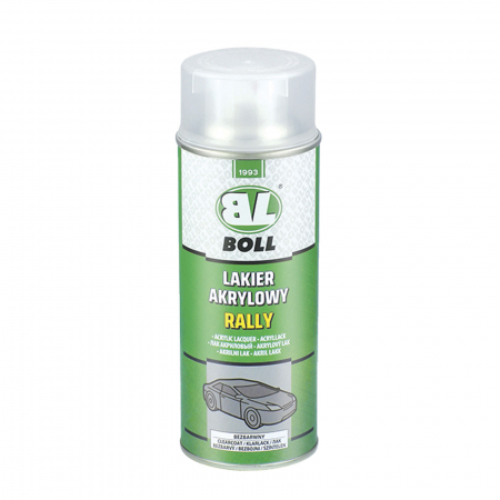 Lacuri | Fillere | Grunduri - Lac acrilic RALLY SPRAY,  transparent, lucios, 400 ml, Boll