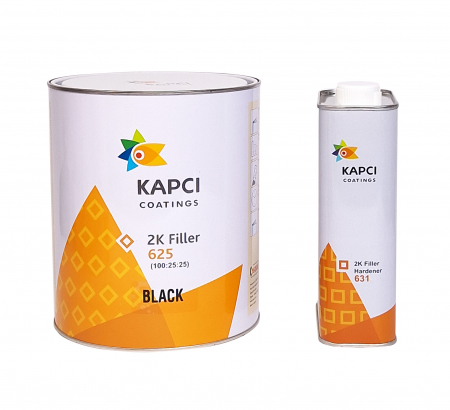 Pachete Kapci - Pachet FIller 625 Negru, 3L + intaritor  631, 0,75L