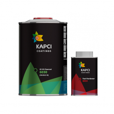 Pachete - Pachet Lac Anti-Scratch HS 6030, 1 L + Intaritor 6033, Rapid, 0,5 L, Kapci Coatings