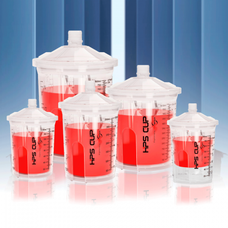 Pahare clasice de mixare cu insert ultra flexibil -  HPS Cup [1]