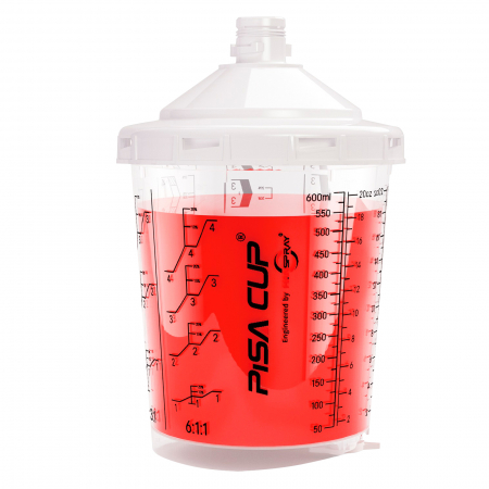 Pahare de mixare - Pahare de mixare HARD, cu aspiratie naturala  - Pisa Cup