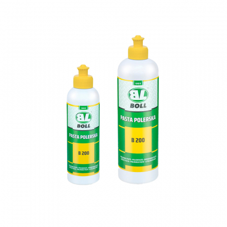 Polishare - Pasta polish B200, completare B100, usor abraziva, fara holograme, efect oglinda, 250/500 ml, Boll