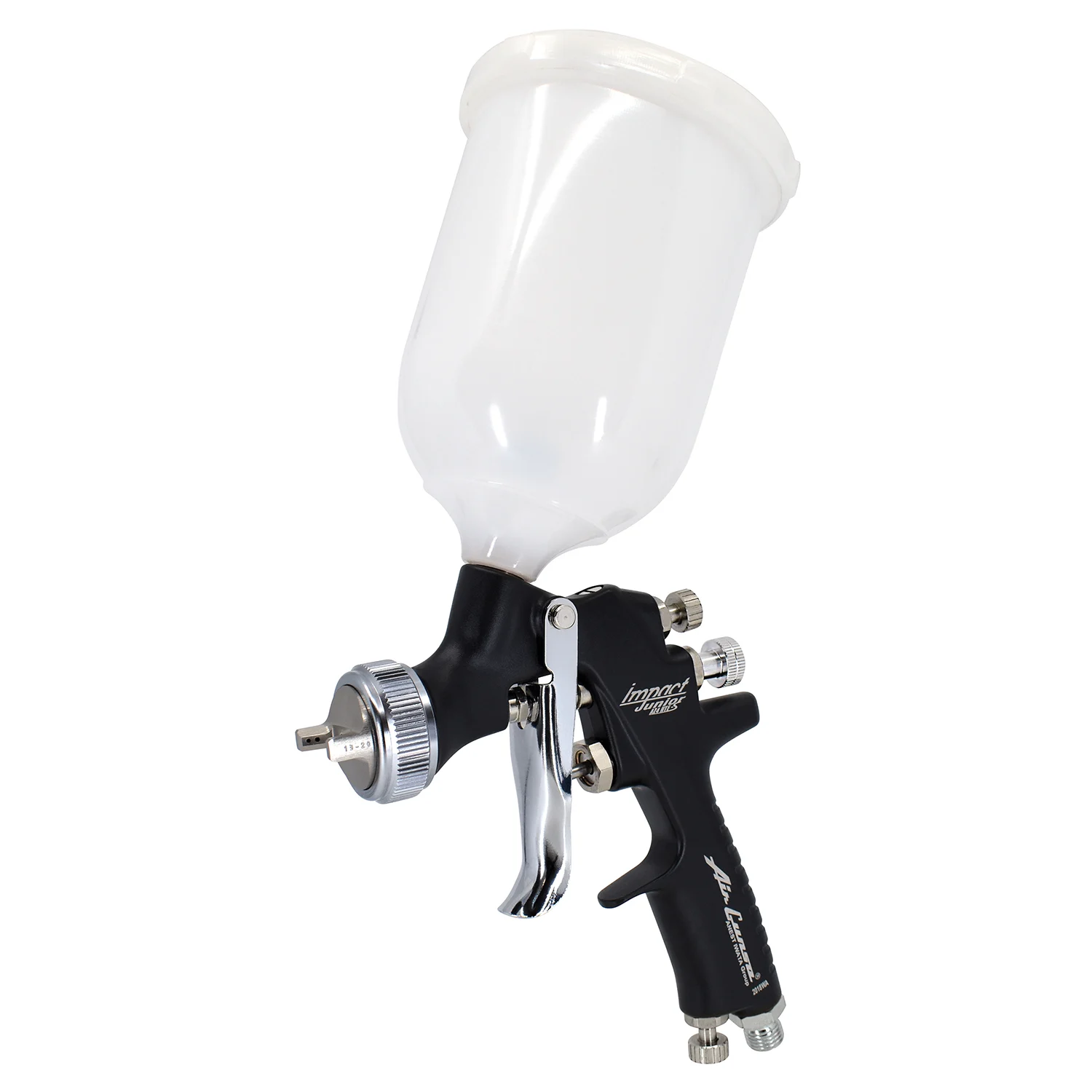 Pistoale de vopsire - Pistol de vopsit (retusuri) AZ4 HTE-S, IMPACT JUNIOR, DUZA 0.8MM,  PAHAR 200ML, Anest Iwata