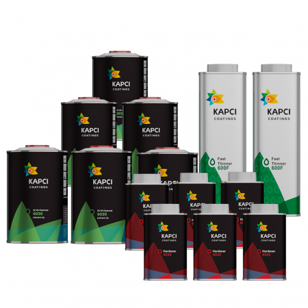 Pachete - PROMOTIE Lac 6030 + Intaritor 6035 + DIluant 600, PRIMA 6+6+2, Kapci