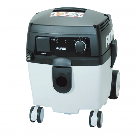 Aspiratoare de praf - Aspirator mobil S130PL, 30 L, M.I.C. Control inteligent multifuncțional, Rupes