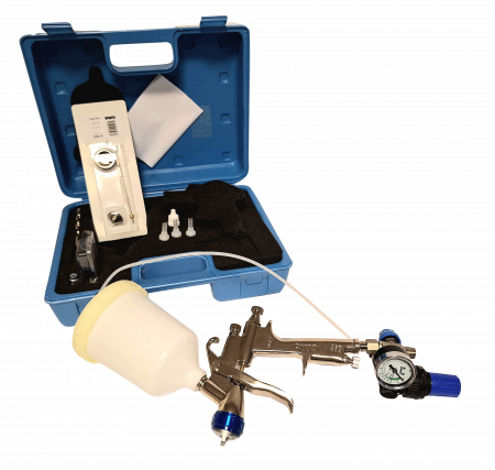 Pistoale de vopsire - Set Pistol de vopsit EWO, duza 1,3 + duza 1,9, EWO