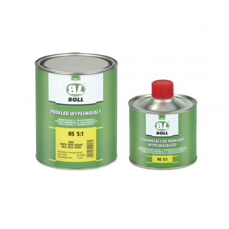 Lacuri | Fillere | Grunduri - Pachet - Primer Filler HS 5:1, 800 ml + intaritor HS 5:1, Boll
