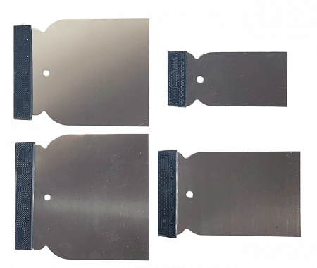 Accesorii - Set spaclu - tiple metalice aplicare chit, Chameleon