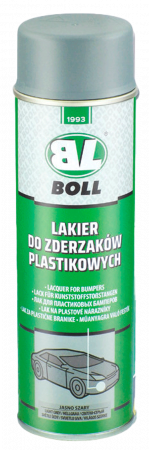 Vopsire plastice | Jante - Vopsea pentru plastic - Spray,  gri deschis / gri neutru / negru, 500 ml, Boll