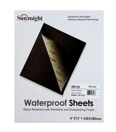 Materiale abrazive - Waterproof - coli,  230 mm x 280 mm, Sunmight