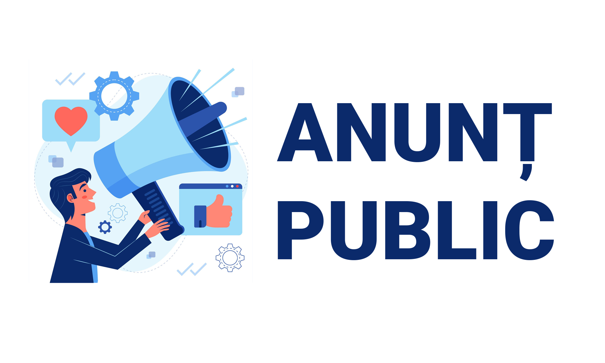 Anunț prealabil privind afișarea publică a documentelor tehnice ale cadastrului