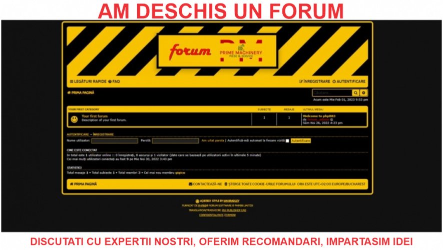 Forum Reparatii Utilaje