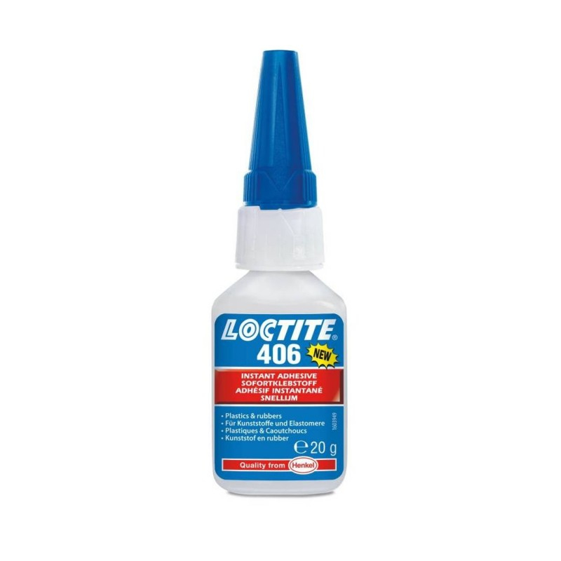 Adeziv instant pentru plastic si cauciuc Loctite 406, 20 g [1]
