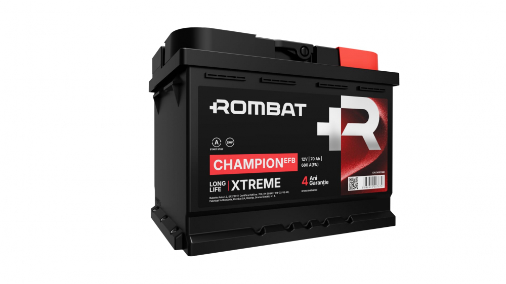 BATERIE AUTO ROMBAT 12V 70Ah CHAMPION XTREME [1]