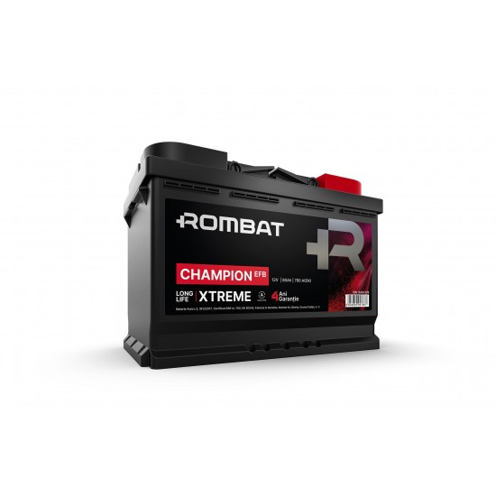 Baterie Auto Rombat Champion Xtreme EFB 80 Ah [1]