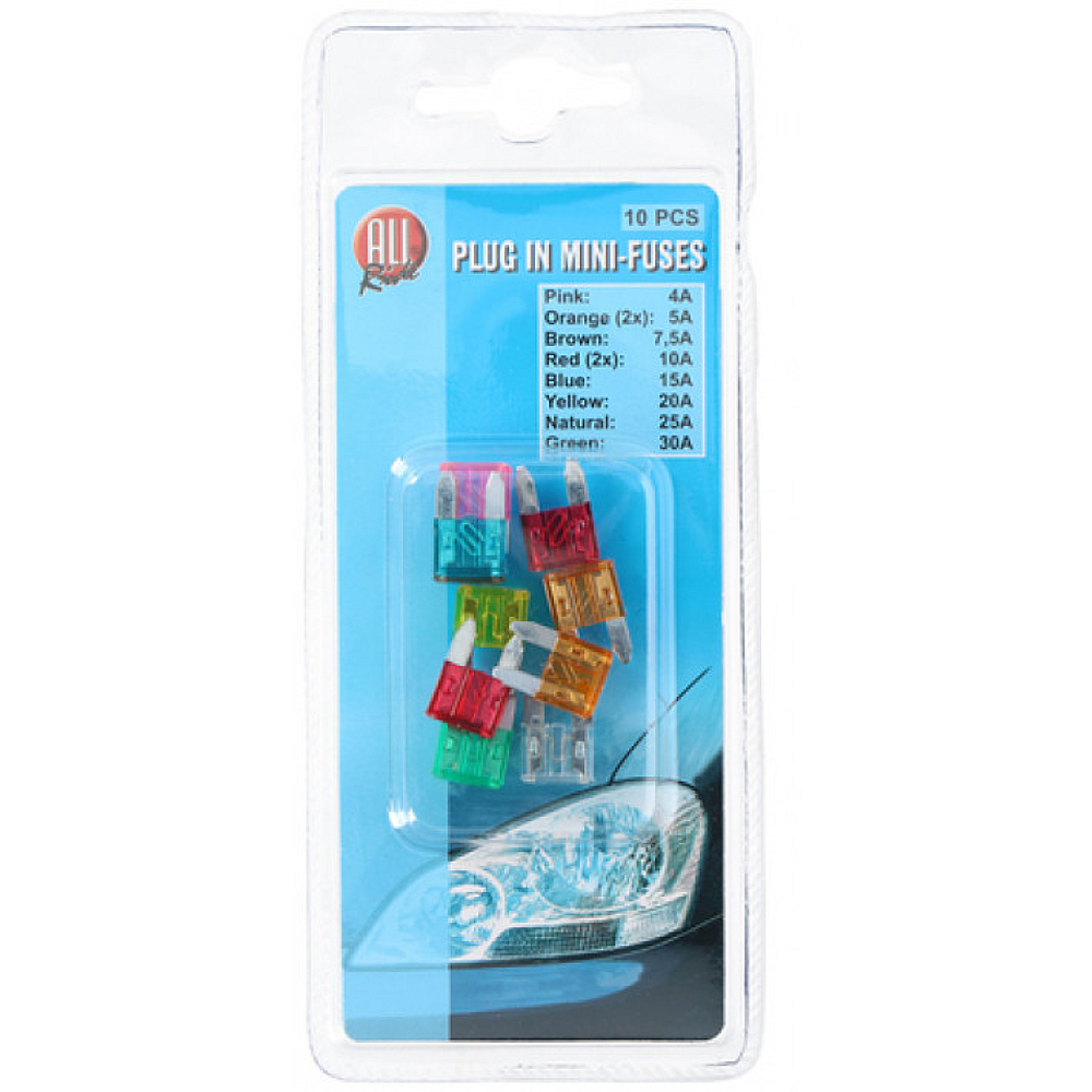 Set siguranţe lame mini 10buc. - All Ride [1]