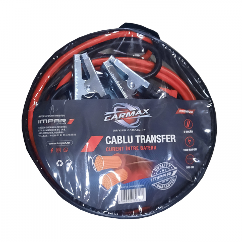 Produse de urgenta - Cablu pornire Carmax 1000A
